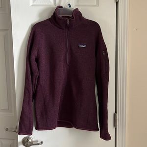 Patagonia better sweater 1/4 zip